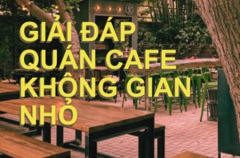 Mẫu Bàn Ghế Cafe Đẹp: Lời Giải Cho Quán Cafe Nhỏ