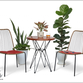 Hình ảnh Bàn Ghế Cafe Chân Sắt Bền Giá Rẻ