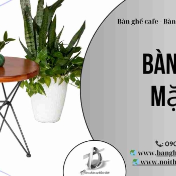 Hình ảnh Bàn Cafe Chân Sắt Có Ưu Điểm Gì?
