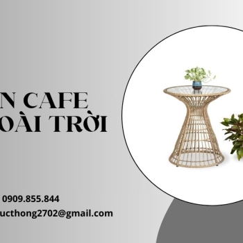Hình ảnh Mẫu Bàn Cafe Ngoài Trời Nào Đang Thịnh Hành Nhất Năm 2024?