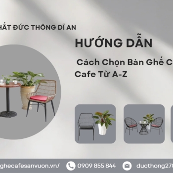 Hình ảnh Cách Chọn Bàn Ghế Cafe Cho Quán Cafe Đẹp Từ A-Z