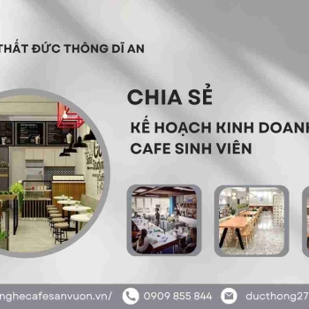 Hình ảnh Kế hoạch kinh doanh quán cafe sinh viên