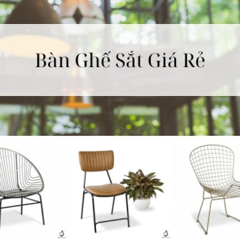 Hình ảnh Những Lưu Ý Khi Mua Bàn Ghế Sắt Giá Rẻ