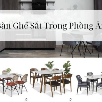 Hình ảnh Những Bàn Ghế Sắt Trong Phòng Ăn Tại Nội Thất Đức Thông