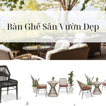 Hình ảnh Báo Giá Bộ Bàn Ghế Cafe Mây Nhựa Tại Nội Thất Đức Thông