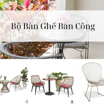 Hình ảnh Đề Xuất Mẫu Bộ Bàn Ghế Ban Công Sáng Giá Nhất Hiện Nay