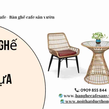 Hình ảnh Mẹo Để Nhận Biết Bàn Ghế Cafe Đan Nhựa Giả Mây Cao Cấp