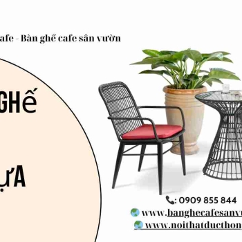 Hình ảnh Những Lưu Ý Khi Lựa Chọn Bàn Ghế Cafe Giả Mây Ngoài Trời