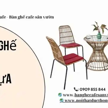 Hình ảnh Bàn Ghế Cafe Ngoài Trời Tốt Nhất Hiện Nay