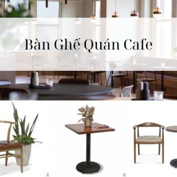 Hình ảnh Bộ Bàn Ghế Cafe Sang Trọng Hiện Đại Cho Quán Cafe