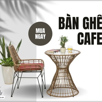 Hình ảnh Bộ Bàn Ghế Cafe Sắt Với Phong Cách Hiện Đại Độc Đáo