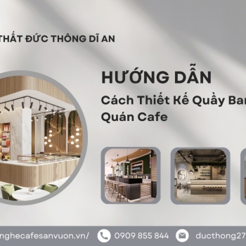 Hình ảnh Cách Thiết Kế Quầy Bar Cho Quán Cafe