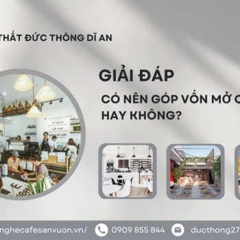 Hình ảnh Có nên góp vốn mở quán cafe?