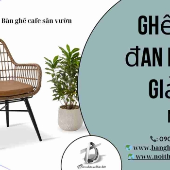 Hình ảnh Tạo Trải Nghiệm Tốt Nhờ Bộ Bàn Ghế Cafe Nhựa Giả Mây