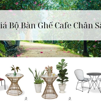 Hình ảnh Tham Khảo Giá Bộ Bàn Ghế Cafe Chân Sắt Tại Nội Thất Đức Thông