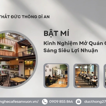 Hình ảnh Kinh Nghiệm Mở Quán Cafe Ăn Sáng