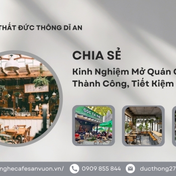 Hình ảnh Kinh nghiệm mở quán cafe nhỏ