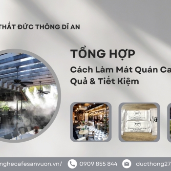 Hình ảnh Bật Mí Cách Làm Mát Quán Cafe