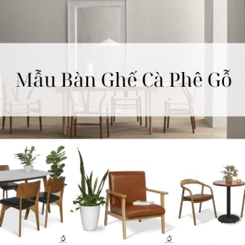 Hình ảnh Mẫu Bàn Ghế Cà Phê Gỗ Bạn Nên Tham Khảo Năm 2024