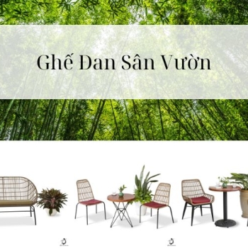 Hình ảnh Mẫu Bàn Ghế Đan Sân Vườn Hấp Dẫn Cho Quán Cafe Và Nhà Hàng