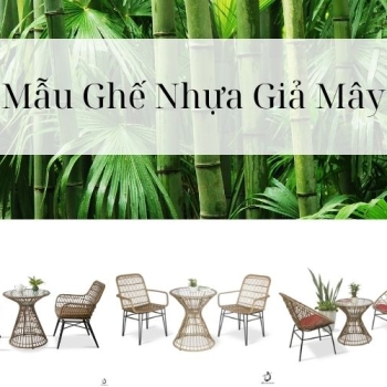 Hình ảnh Mẫu Ghế Cafe Giả Mây Cho Quán Cafe Nhà Hàng I Bàn Ghế Cafe