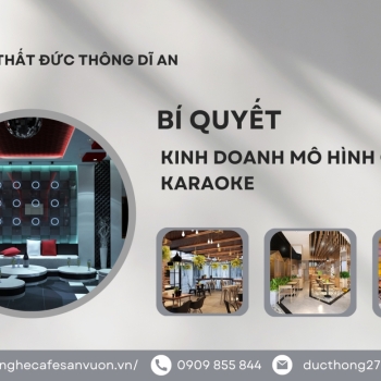 Hình ảnh Mô hình quán cafe Karaoke