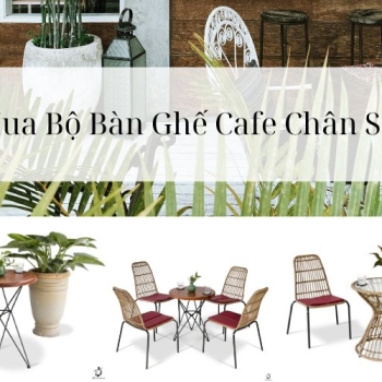 Hình ảnh Mua Bộ Bàn Ghế Cafe Chân Sắt Siêu Ưu Đãi Cuối Năm 