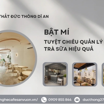 Hình ảnh Bật Mí 4 Tuyệt Chiêu Quản Lý Quán Trà Sữa Hiệu Quả