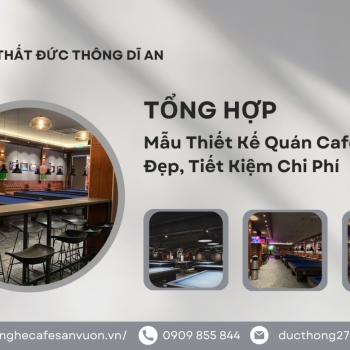 Hình ảnh Thiết Kế Quán Cafe Bida Đẹp