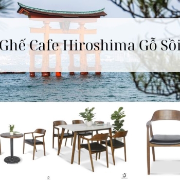 Hình ảnh Ưu Điểm Của Ghế Cafe Hiroshima Gỗ Sồi