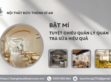 Bật Mí 4 Tuyệt Chiêu Quản Lý Quán Trà Sữa Hiệu Quả