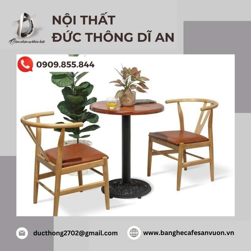 Bàn ghế gỗ hiện đại