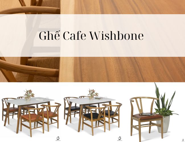 ghế cafe wishbone