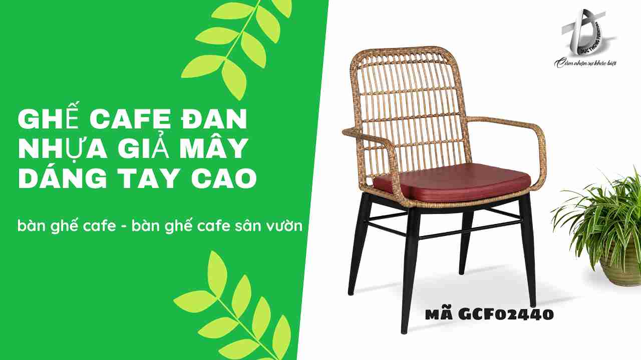 Bàn ghế nhựa giả mây tại Nội Thất Đức Thông Dĩ An