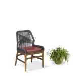 hình ảnh chi tiết Ghế Cafe Dây Dù Tay Thấp GCF02439