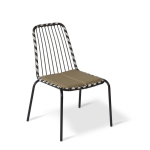 hình ảnh chi tiết Ghế Sắt Thấp Đan Viền GS19